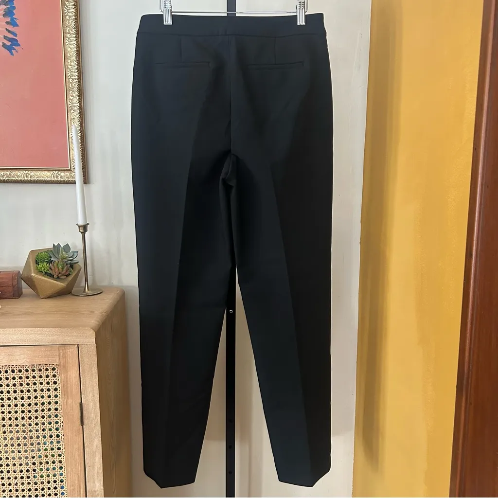 J. Crew Kate Carreman Dress Pants Stretch Black Trousers Career Size 6T - Image 6