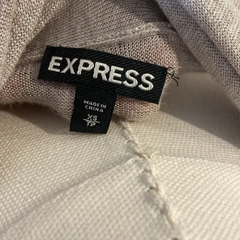 Express Tan Open Cardigan - Size XS - Image 6