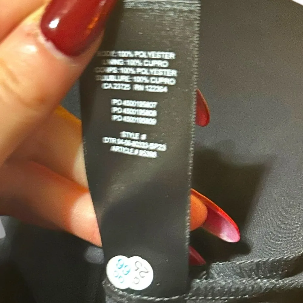 Aritzia Wilfred Aperature Black Tie Back Japanese Crepe Mini Dress 00 New - Image 13