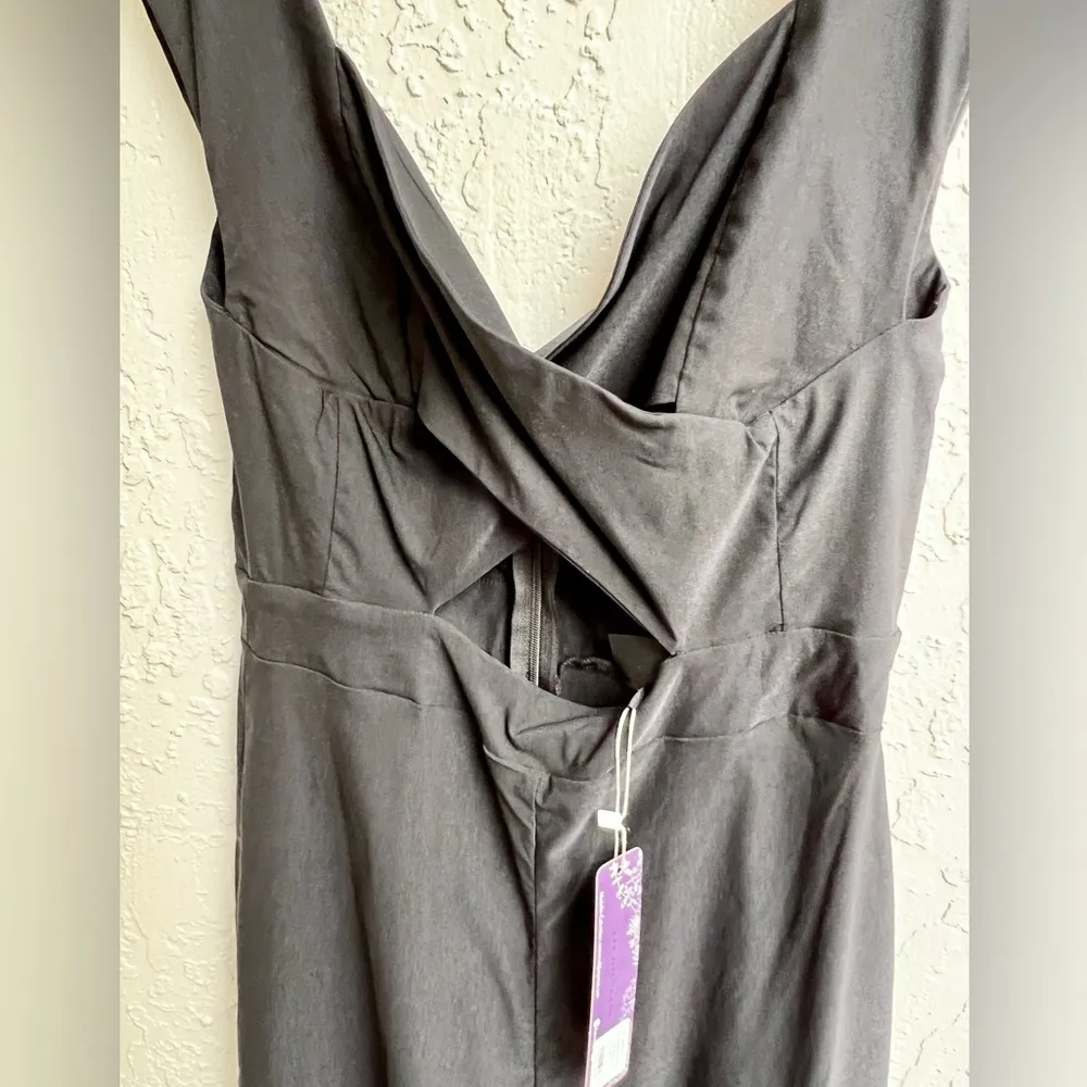 Especia made in Colombia black jumpsuit Camelia size M NWT Size M - Image 4