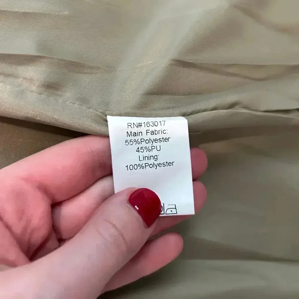 Princess Polly Green Leather Three Button Single Breasted BLazer Jacket Size S/M - Image 5