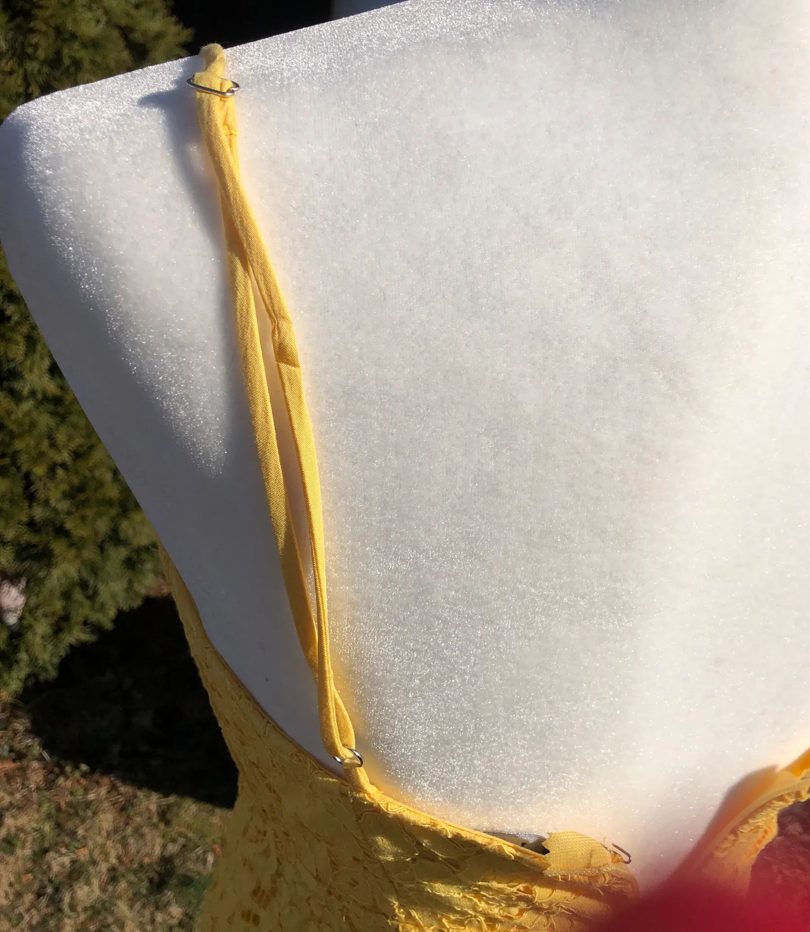 Lulus Yellow Lace Sundress - Image 3