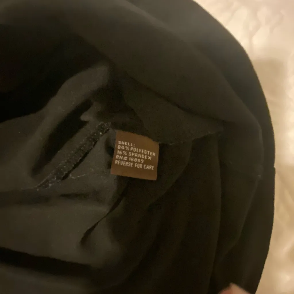 J. McLaughlin  Black Stretch Turtleneck Top – Size L - Image 4