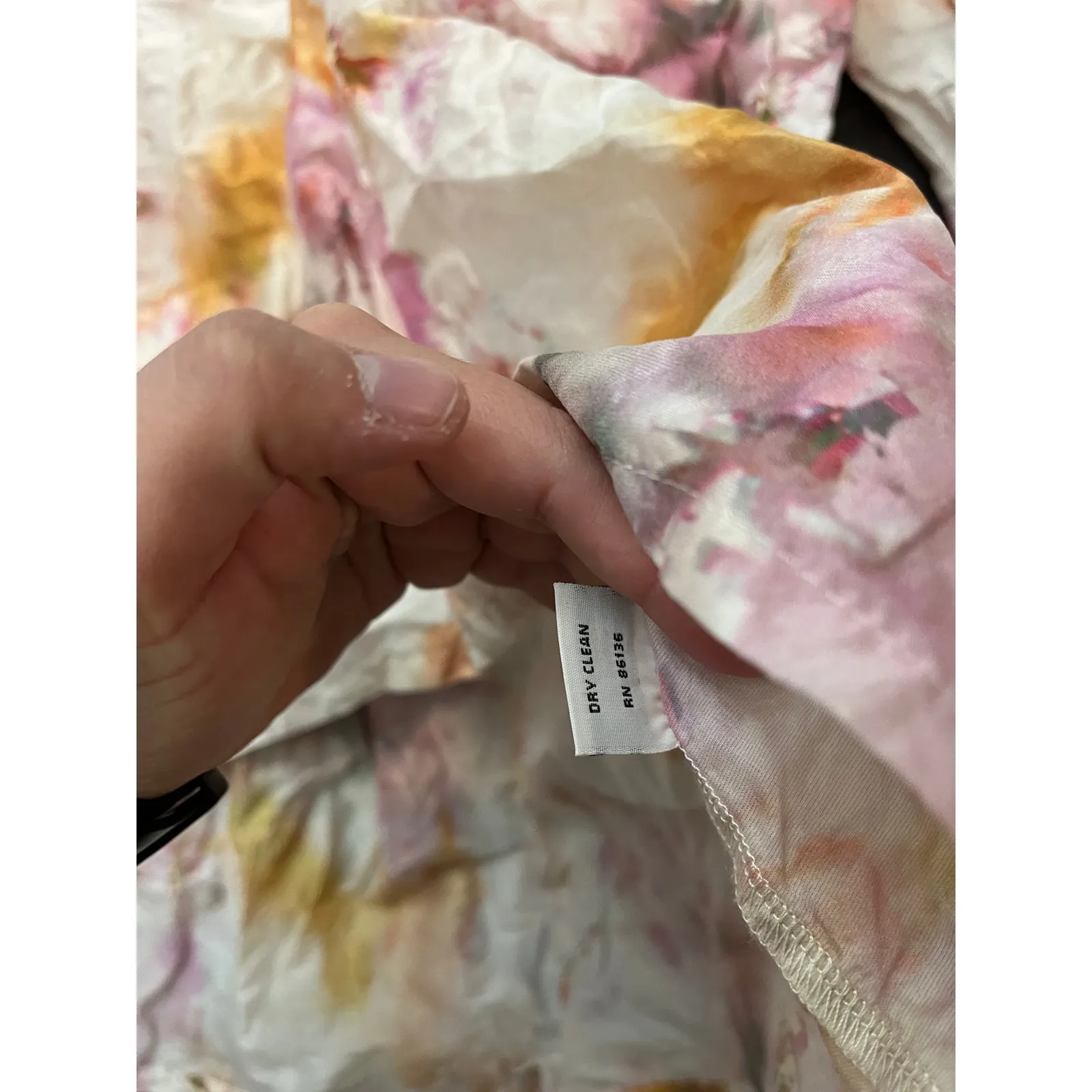 Bryn Walker Blouse Women’s Small Floral‎ Top Bell Sleeve Lagenlook USA Made - Image 5