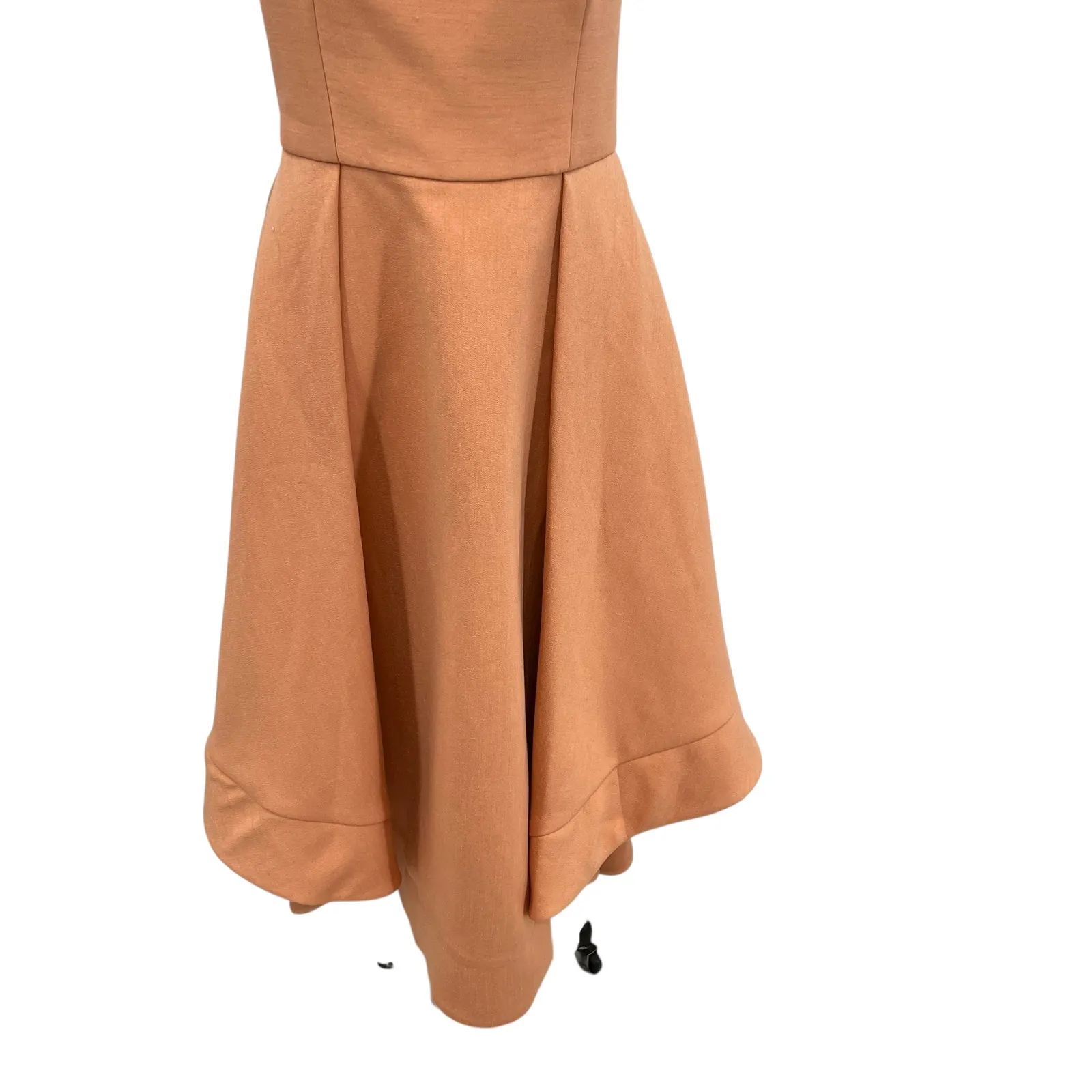 C/meo Collective Entice Making Waves Biscuit Dress Strapless Peach Size Medium - Image 6