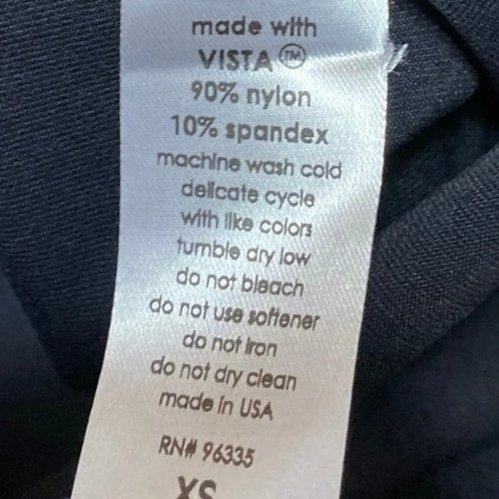 Susana Monaco Black Sleeveless Strapless Tube Bandeau Cutout ALine Mini Dress XS - Image 4