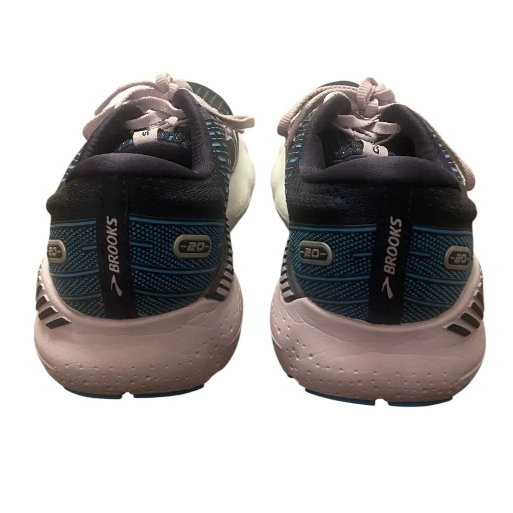 Brooks Glycerin 20 Shoes Size 8.5‎ Blue/Lilac Athleisure Run Women's Academia - Image 4