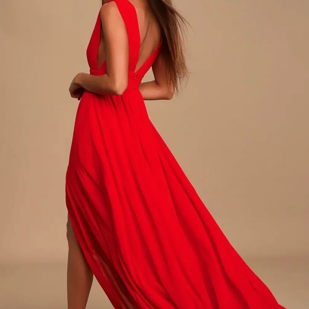 Long red dress Perfect for event. Only wore for 3 hours just like new - Image 4