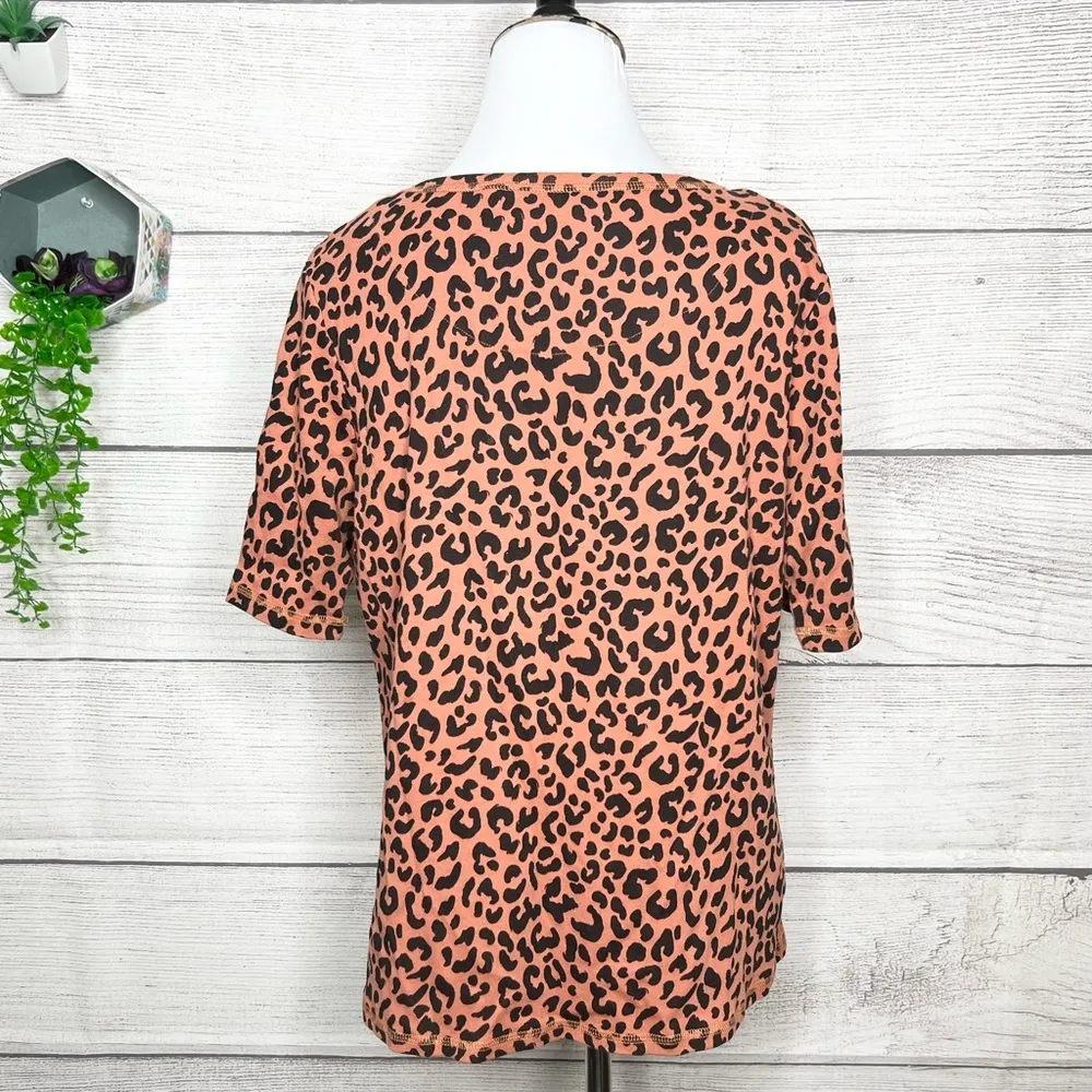 Capsule Cheetah Leopard Animal Print Tee T - Image 6