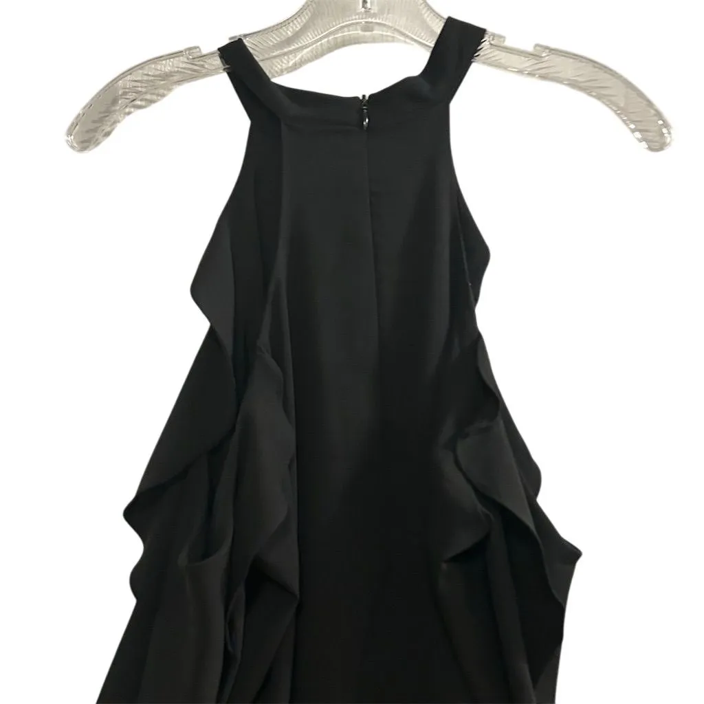 Naked Zebra Women's Black Cold Shoulder Knee Length Dress Size L - Image 3