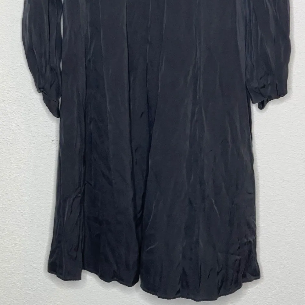 Elie Tahari Silk Blend Dress Black - Image 3