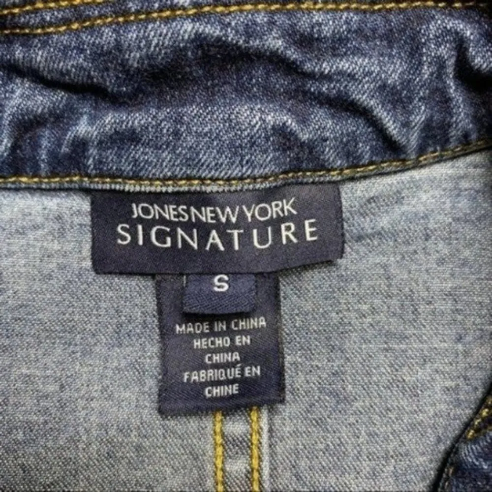 GREEN DAY Jacket Patch & Denim Jean Jacket size small - Image 4