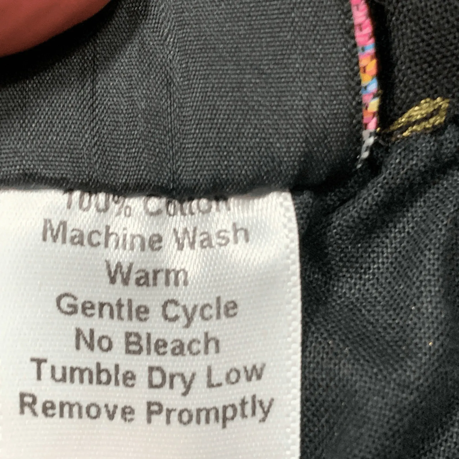 Retrolicious Black Gold Snowflake Print Skirt Holiday Party Pleated Skater Small - Image 12