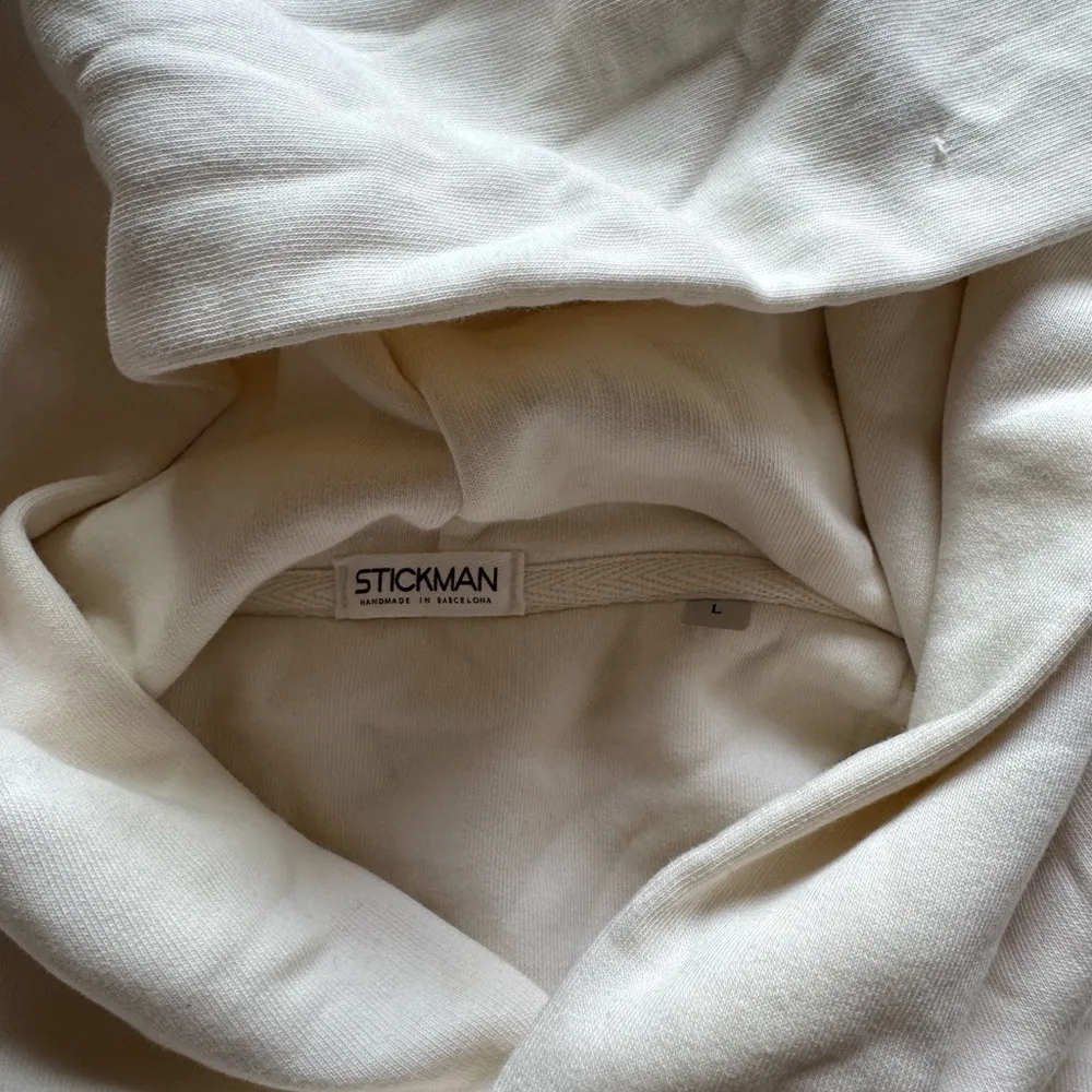 Stickman White OG Hoodie Size L - Image 5