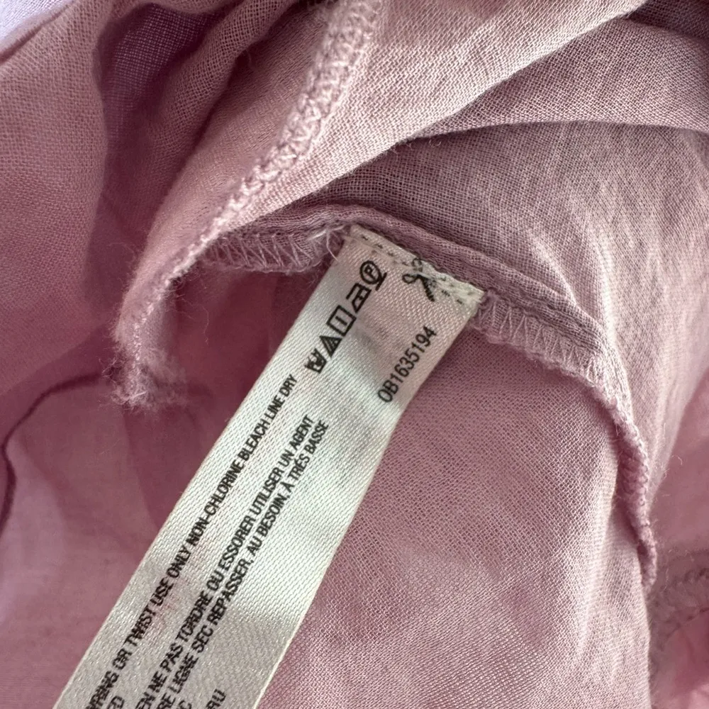 New Free People Daydreamer Ruffle Semisheer Cotton Pajama top XS - Image 5