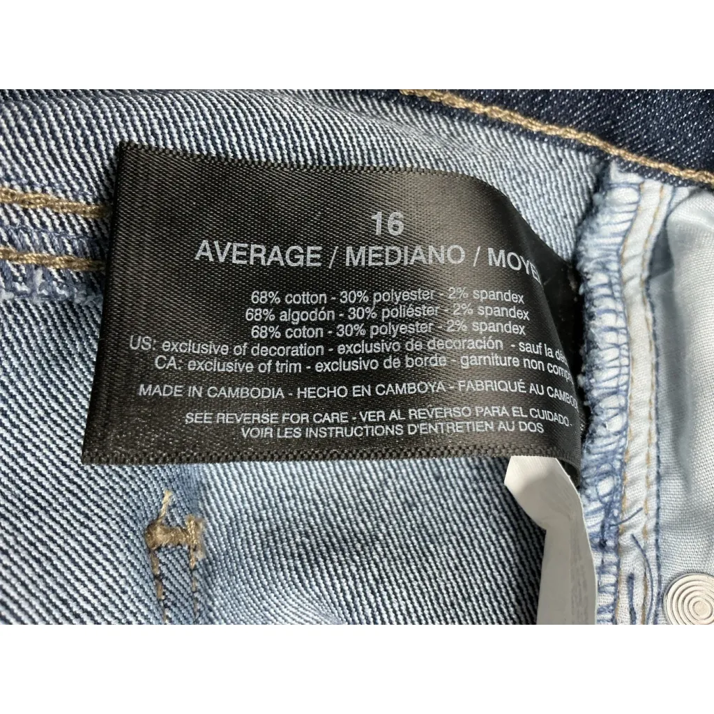 Womans NWT Gloria Vanderbilt Amanda Blue Jeans Size 16 A - Image 4