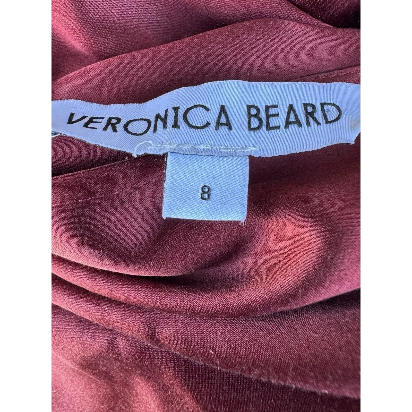 Veronica Beard Sabri Ruched Stretch-silk Satin Midi Dress - Red $1278.00… - Image 7