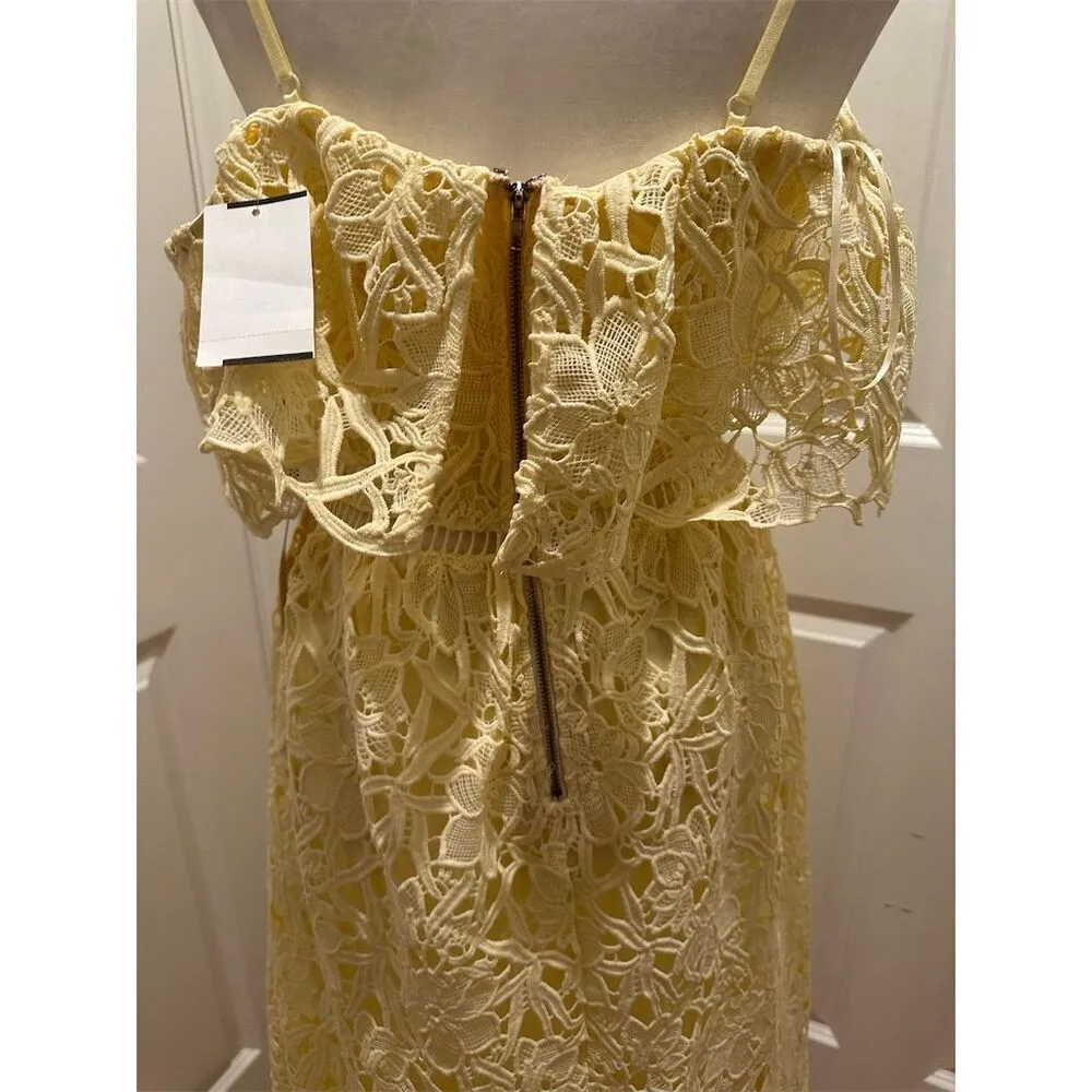 ASTR The Label Yellow Lace Off - Image 4