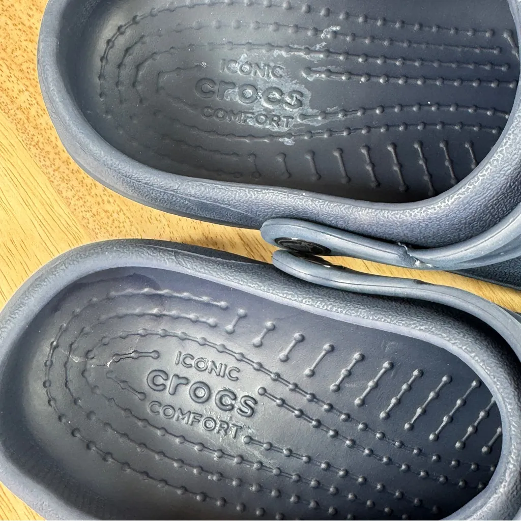 Crocs Specialist II Work Clogs Navy Blue 6 Men 8 Women - Image 9