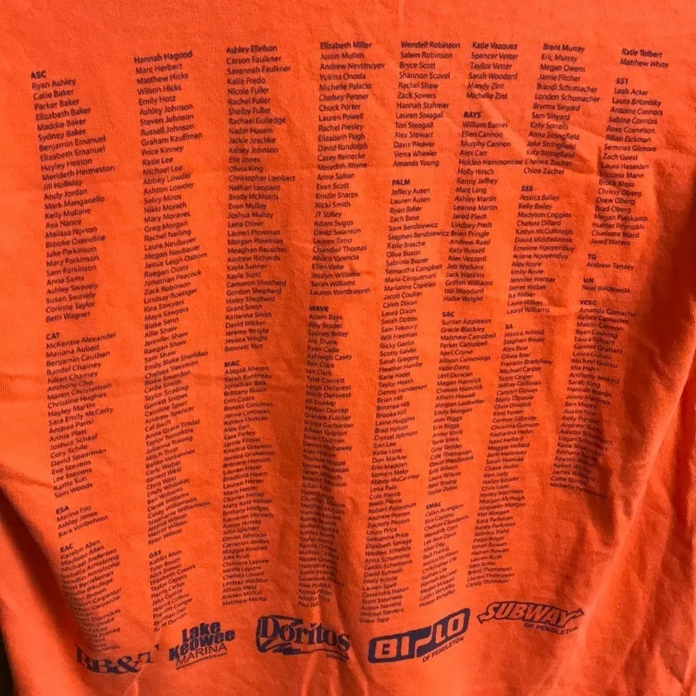 Tiger Invitational orange Clemson tee - Image 5