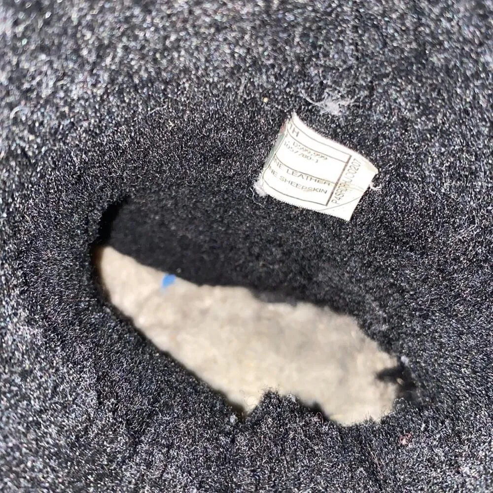 UGG Black Leather Bailey Button Boots Size 6 #5991 - Image 9