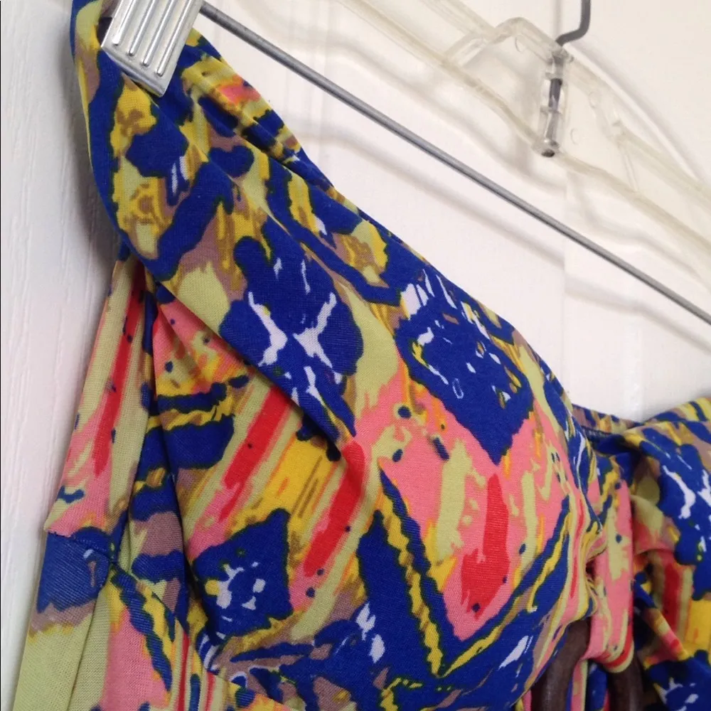 Ladies' Derek Heart Tribal-Look Halter Dress med - Image 5