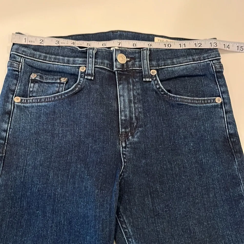 Rag & Bone Jean 10 Inch Crop Flare Size 25 - Image 4
