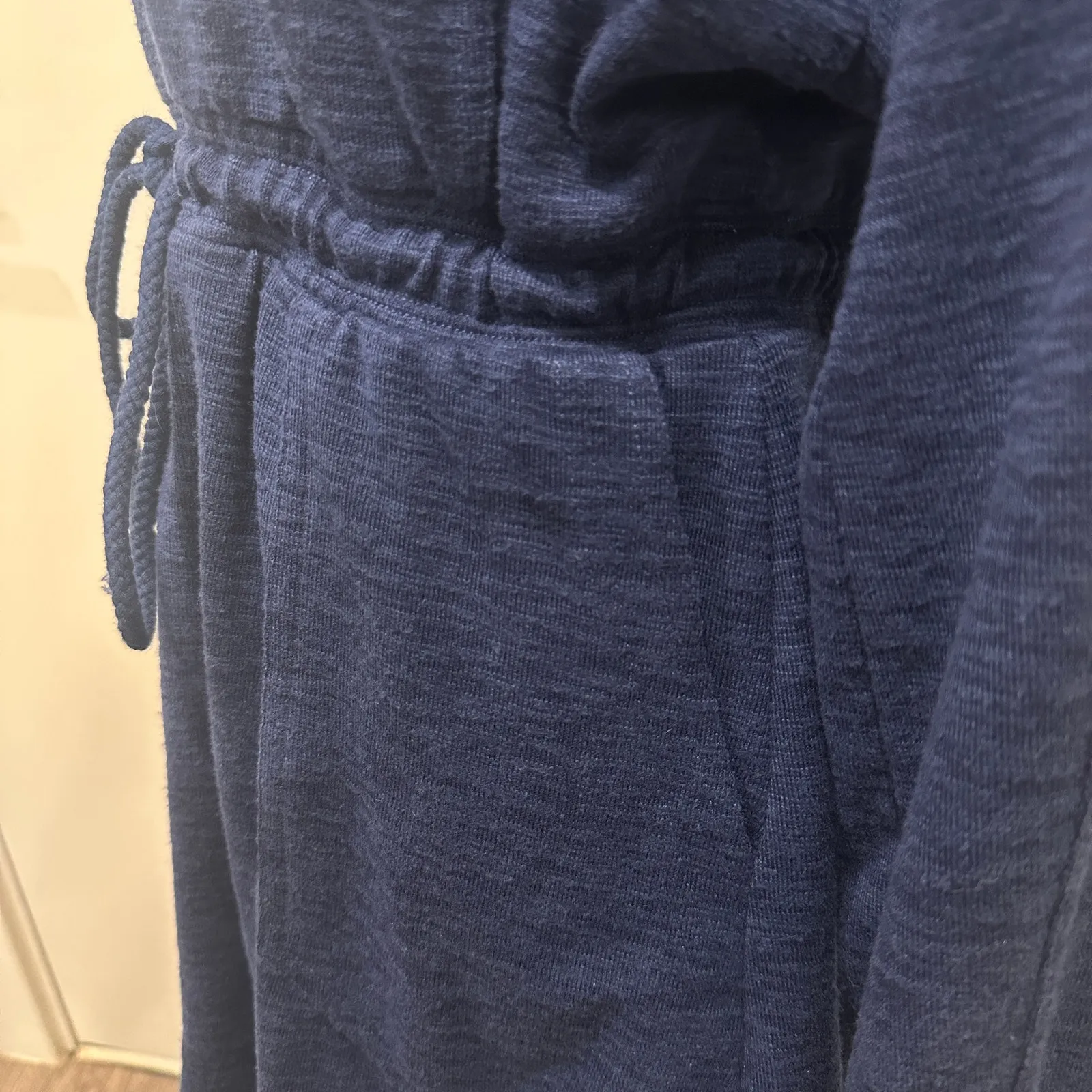 Daily Practice Anthro Navy Hoodie Tunic Hiking Dress Gorpcore Granola Size Small - Image 8