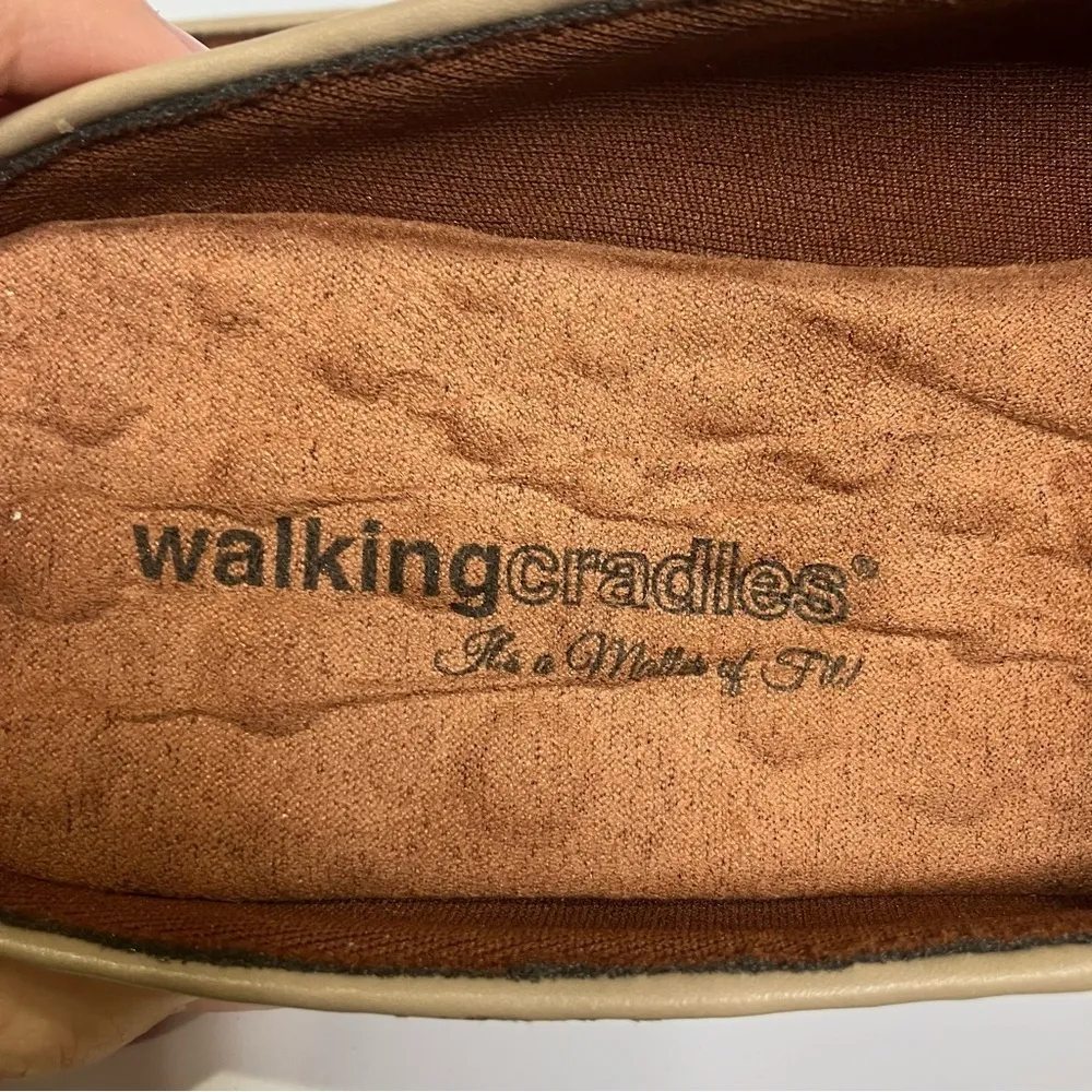 Walking Cradles multicolored mules round toe size‎ 11 Tan - Image 6