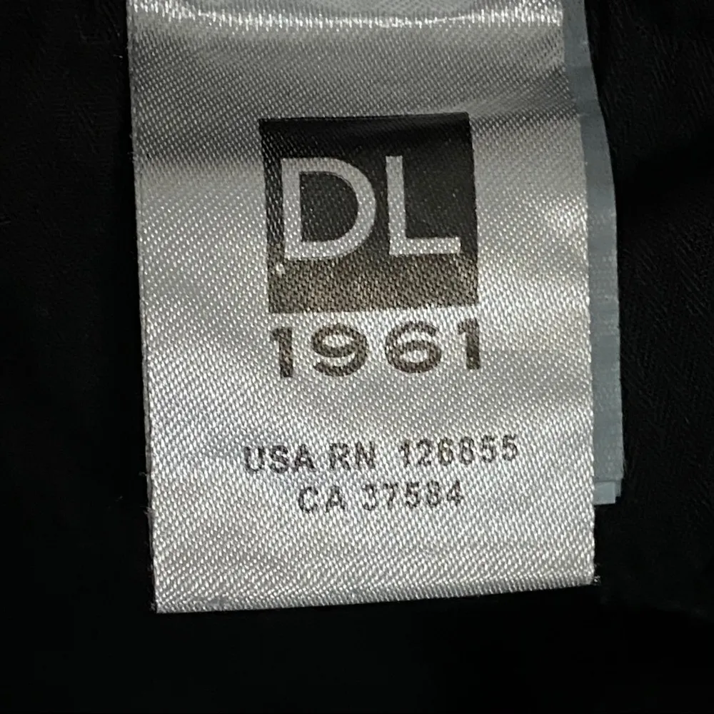 DL1961 Emma Power Coated Legging Rio Raw Hem Size‎ 24 Party Dark Academia Goth - Image 7