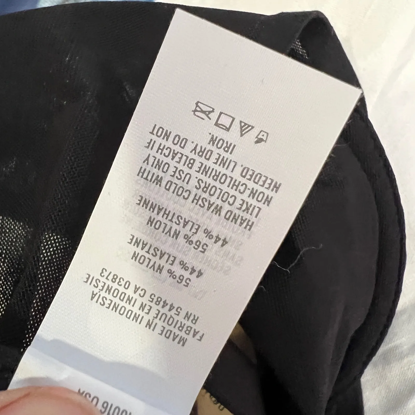 Aerie Balconette Bra Black Mesh Underwire Adjustable Straps 34D New - Image 5