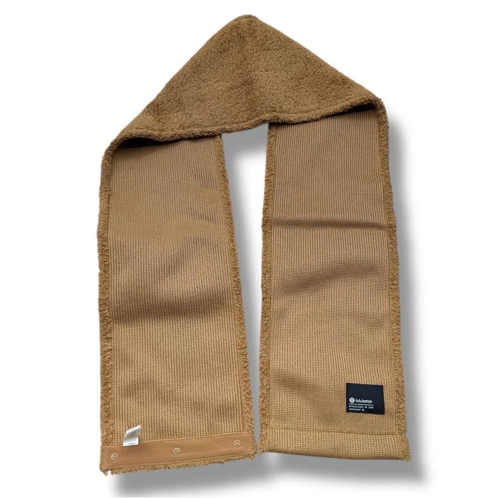 Lululemon Skinny Snap Scarf Bold Beige‎ Women’s Adjustable Wrap Lightweight - Image 7