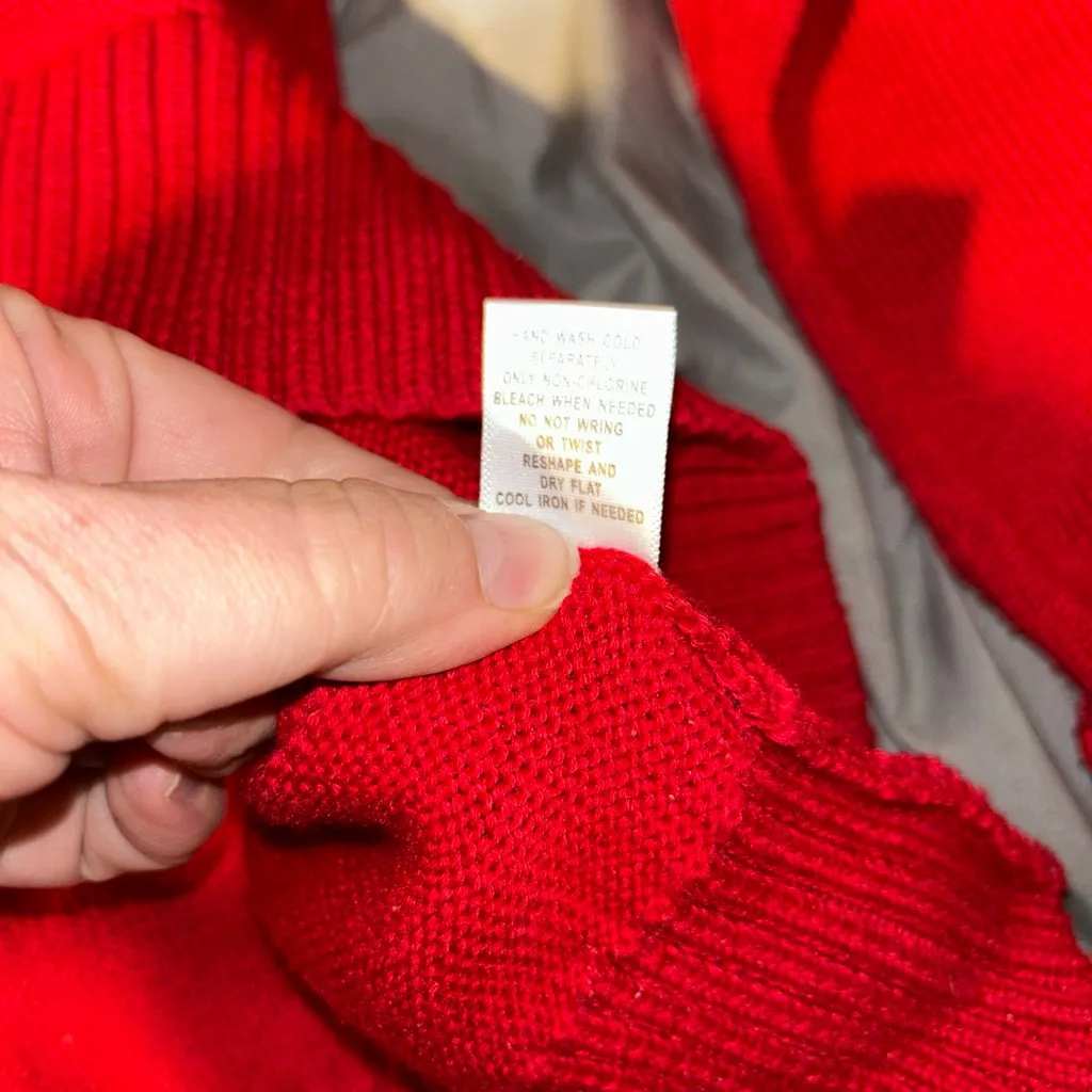 Breckenridge Womens Turtleneck Sweater Sz XL Christmas Winter Holiday EUC Shirt - Image 5