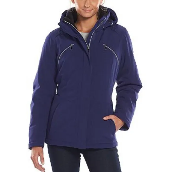 ZeroXposur women’s size small Jolene stretch hooded jacket removable hood NWT - Image 14