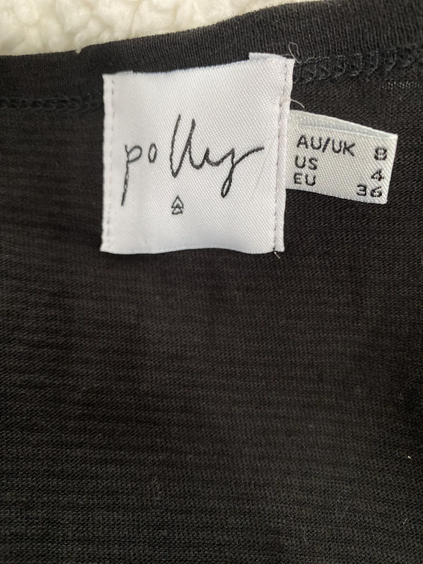 Princess Polly Black Tie Top - Image 4