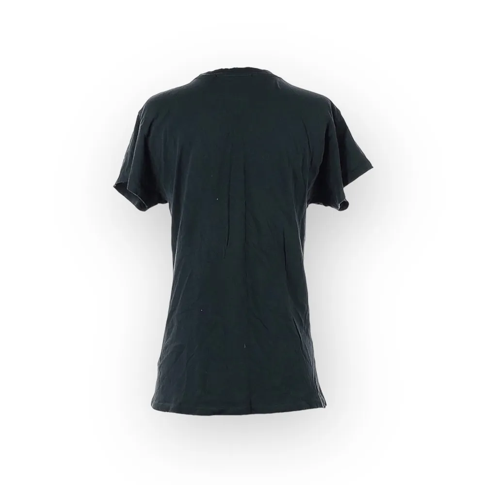 ☻ Rolling Stones Plush Leopard Rock Band Tee T Shirt ☻ Vintage Black - Image 6