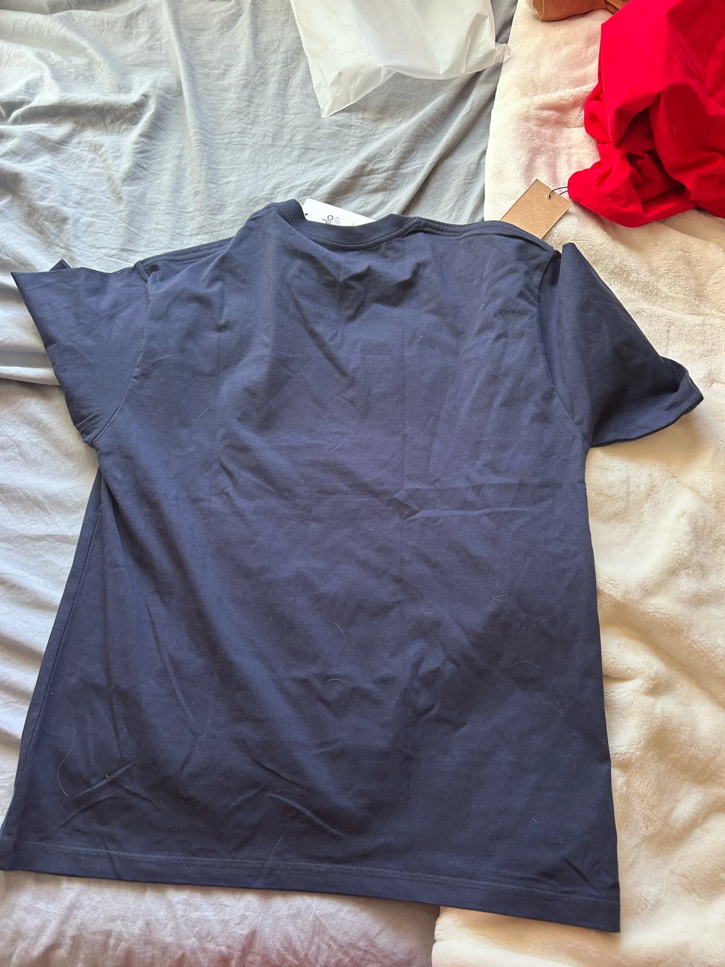 Alo Navy T-Shirt Yoga Cool Fit  - Image 3