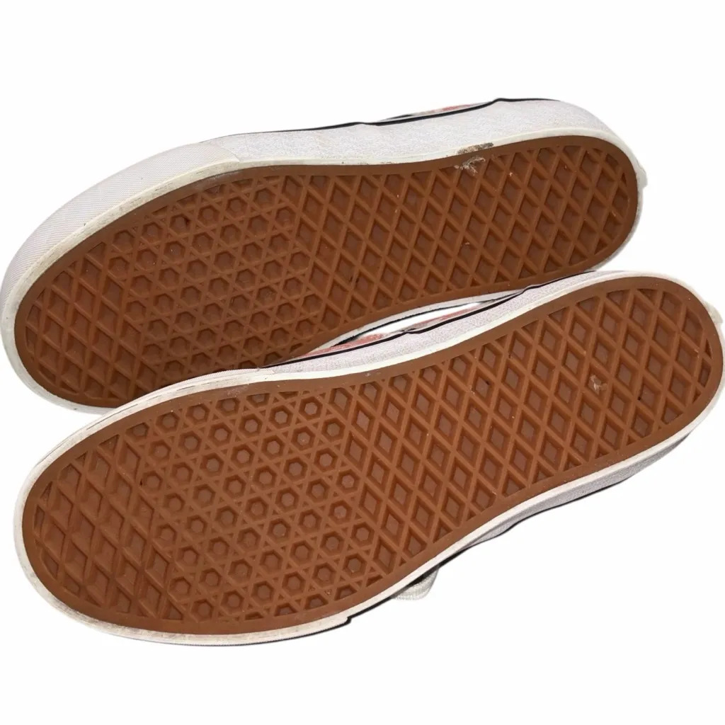 Vans Doheny California Poppy Platform Lace Up Canvas Floral Sneakers Shoes 8 - Image 10