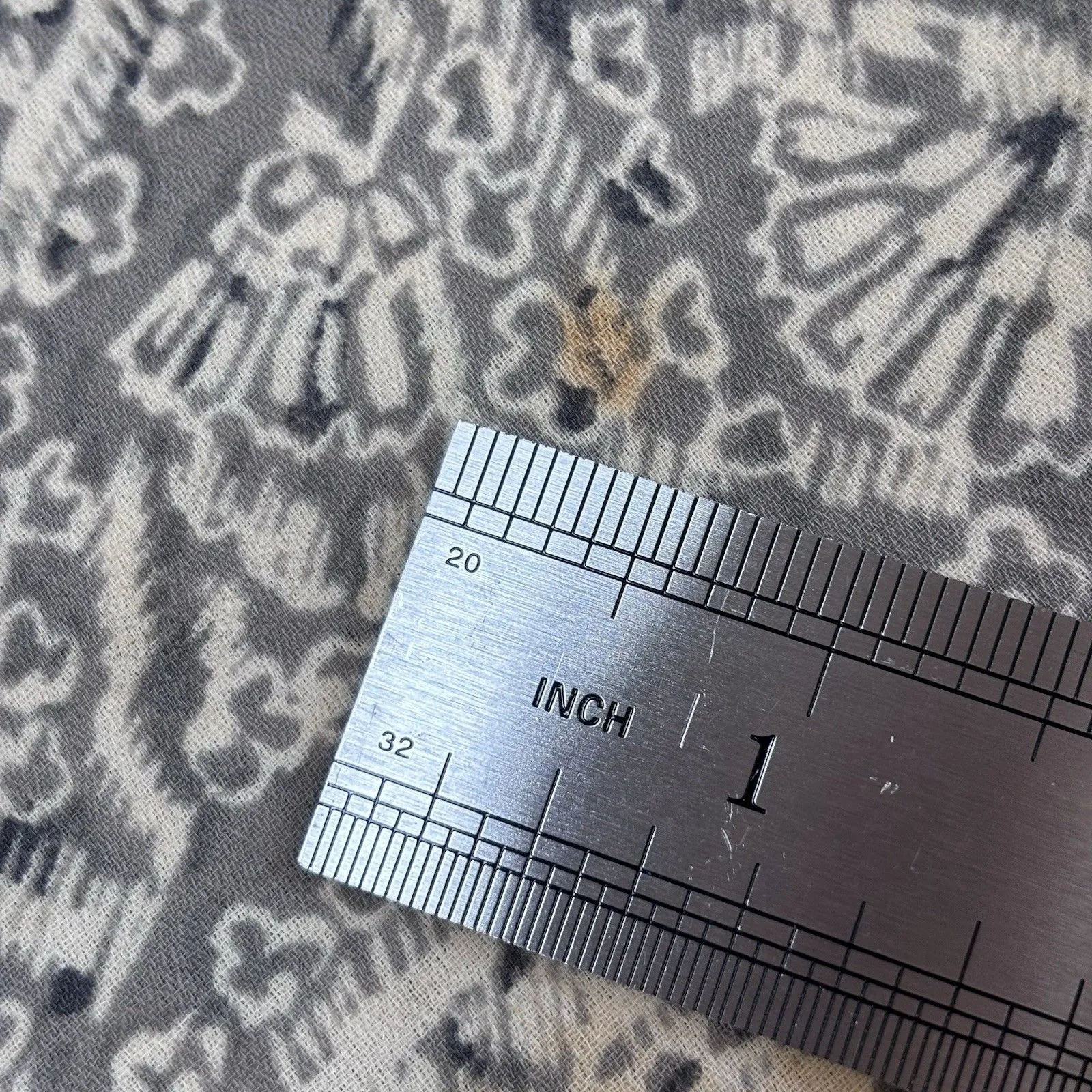 Vintage 90s Chaus Cream /gray Paisley Wrap Maxi Skirt Women’s Size 8 Pre - Image 6