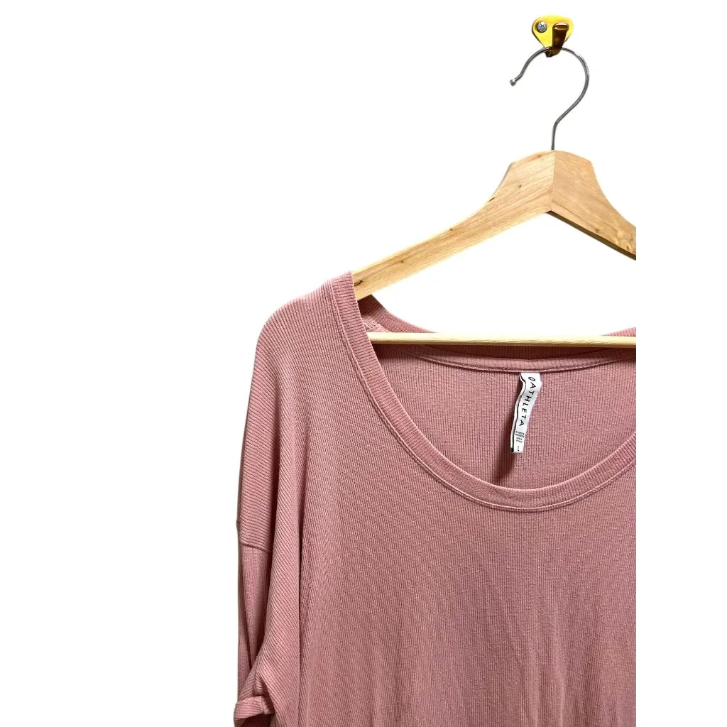Athleta Cloud Light Top Pink Size L - Image 8