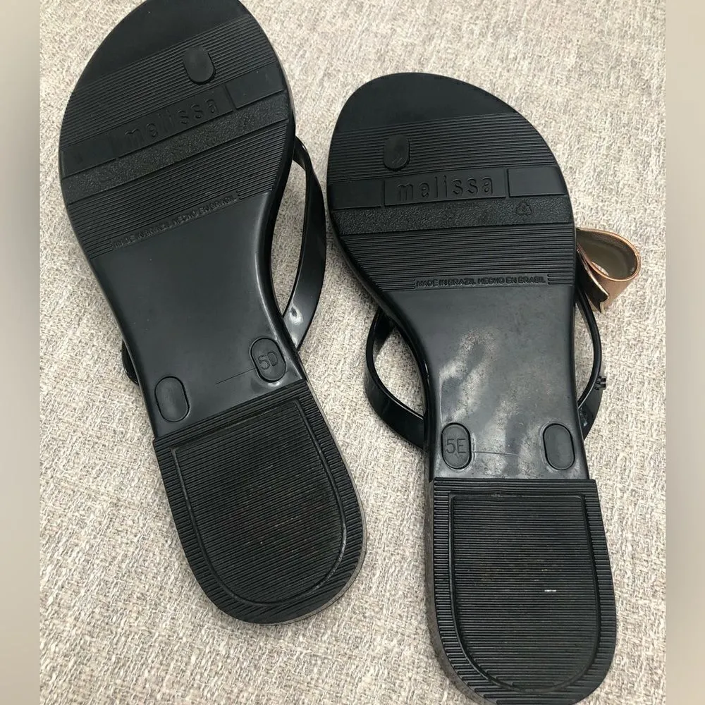 NWOT Melissa Black Jelly Sandals - Image 8