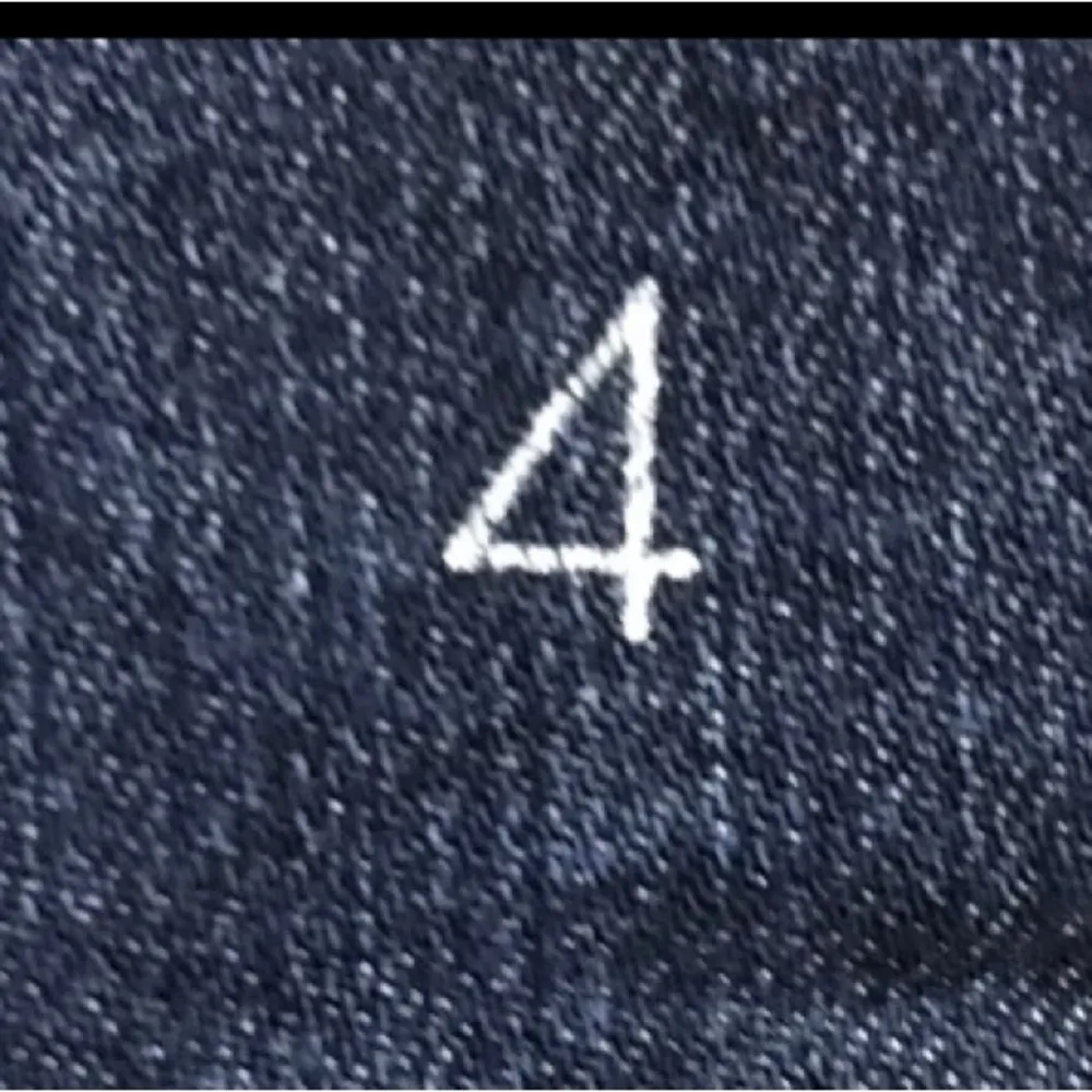 Ann Taylor Size 4 Denim Mini Skirt Pencil Stretch Dark Wash - Image 7