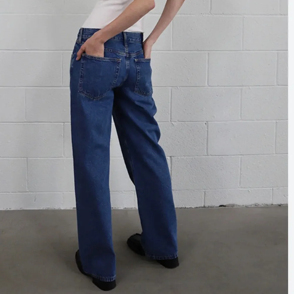 ETICA Stanton Relaxed Wide Leg Denim Jeans in Fistral Size 29 x 29 NWT Blue - Image 2