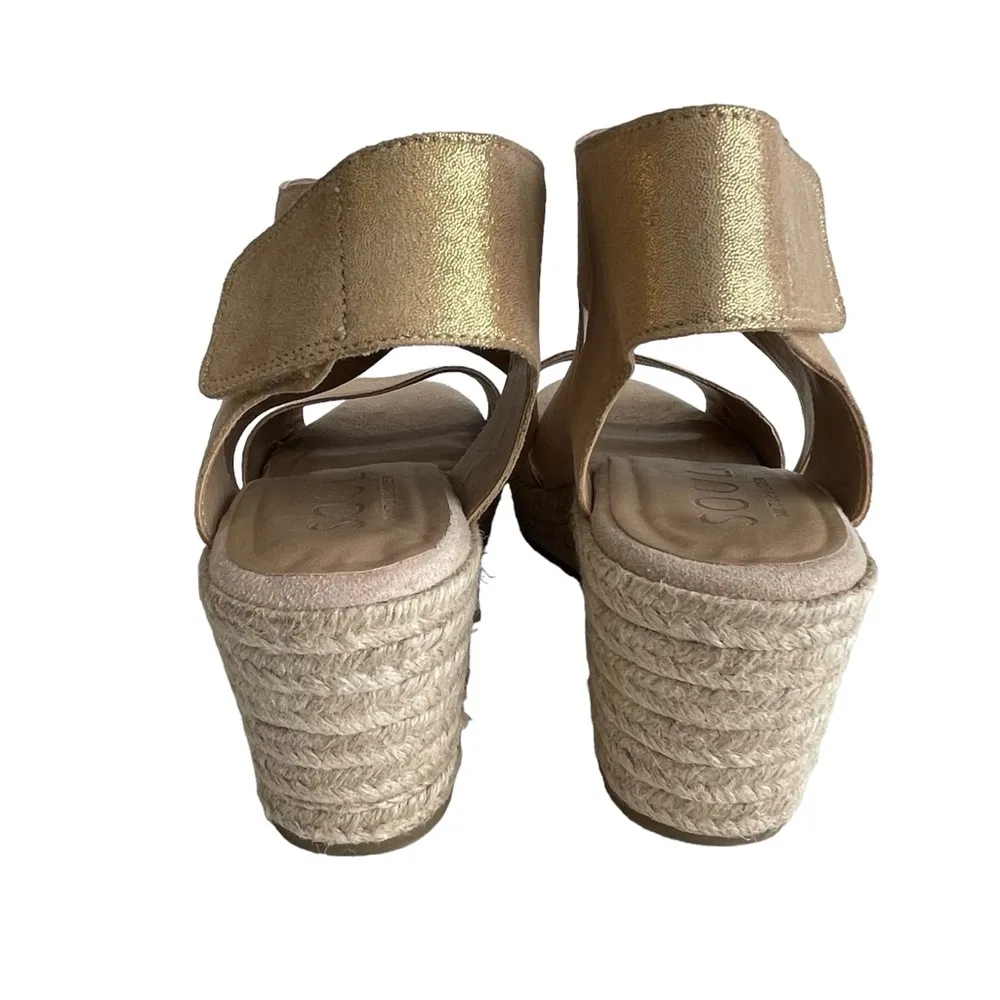 Soul by Naturalizer Oshay Ankle Strap Sandals Women’s Size 9 Espadrille Wedge - Image 5