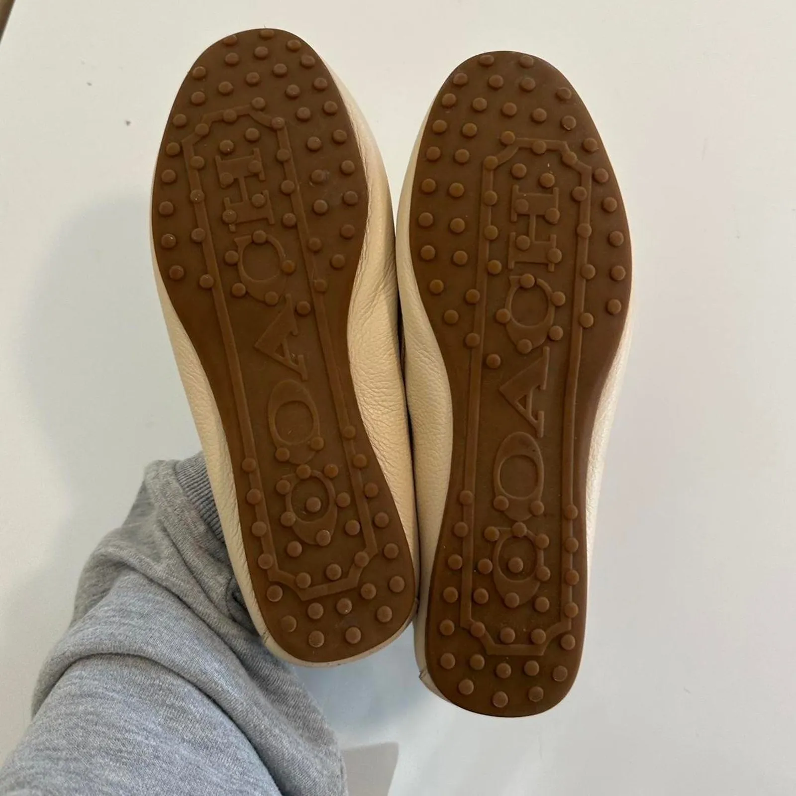 Coach loafers perfect cream loafers - Image 5