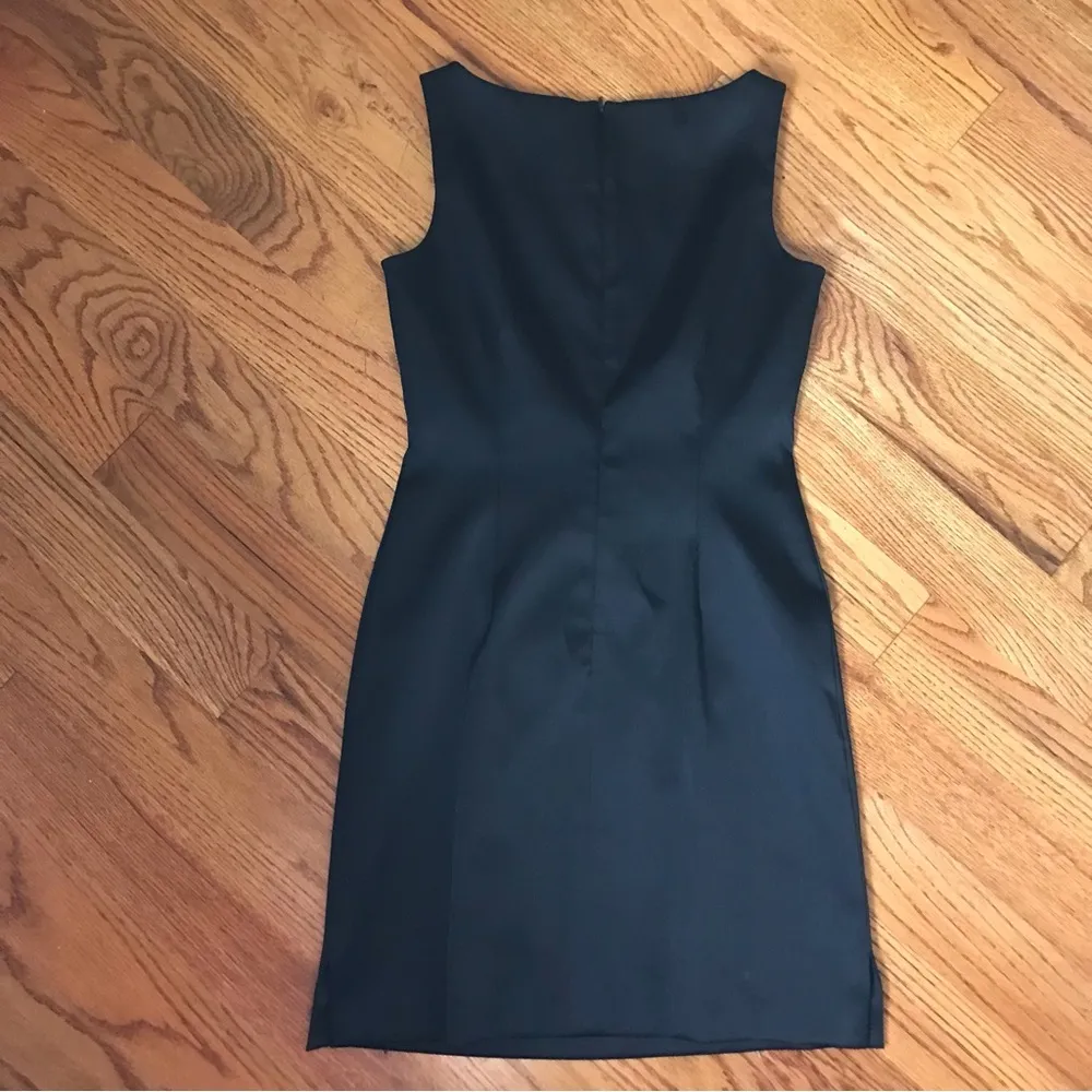 Laundry by Shelli Segal Black Sheath Dress - Image 9