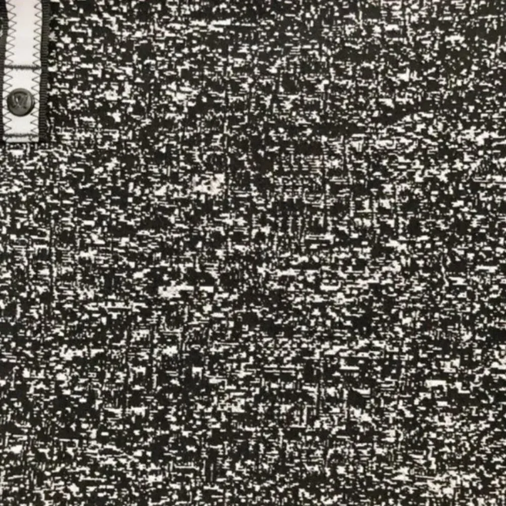 Lululemon Vinyasa Running Luon Suited Jacquard Black White Wrap Scarf - Image 2