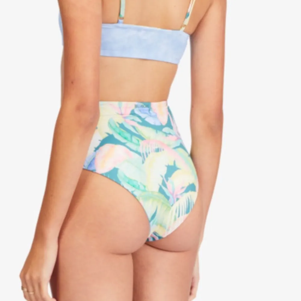 Billabong Rides And Tides Trop High Retro Reversible Bikini Bottoms Size M - Image 3