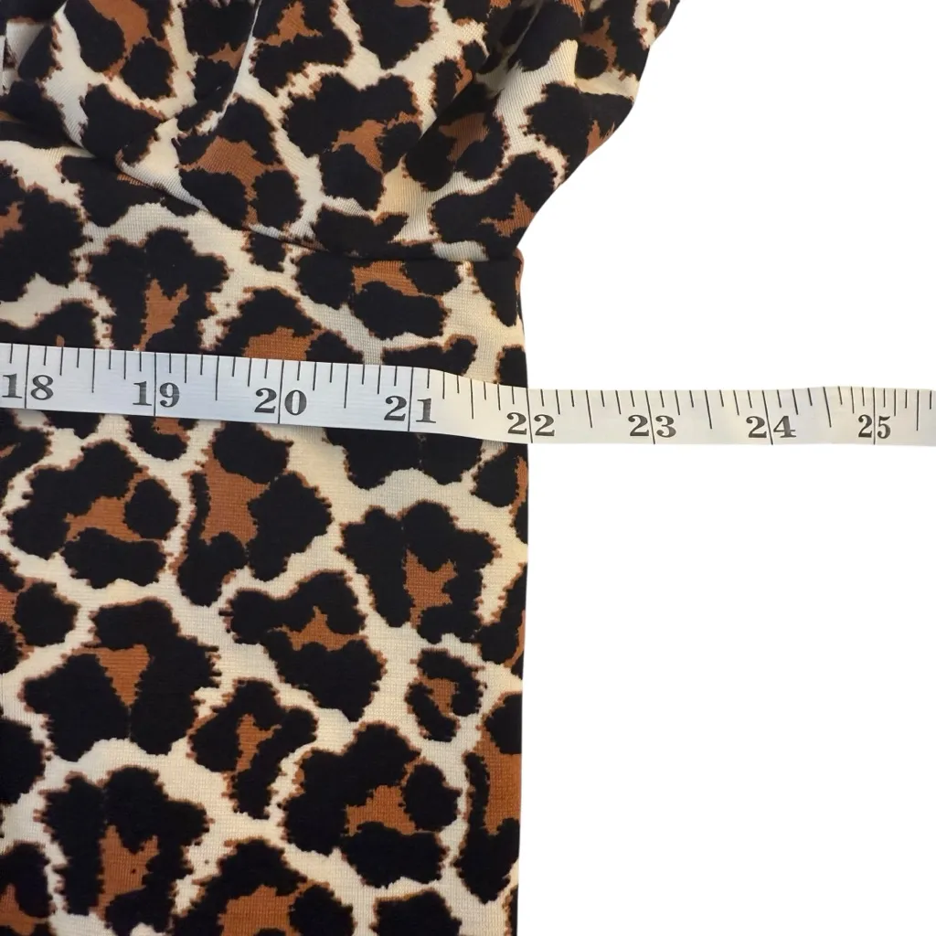 Diane Von Furstenberg Animal Print Blazer Large Siren Office Administrative - Image 7