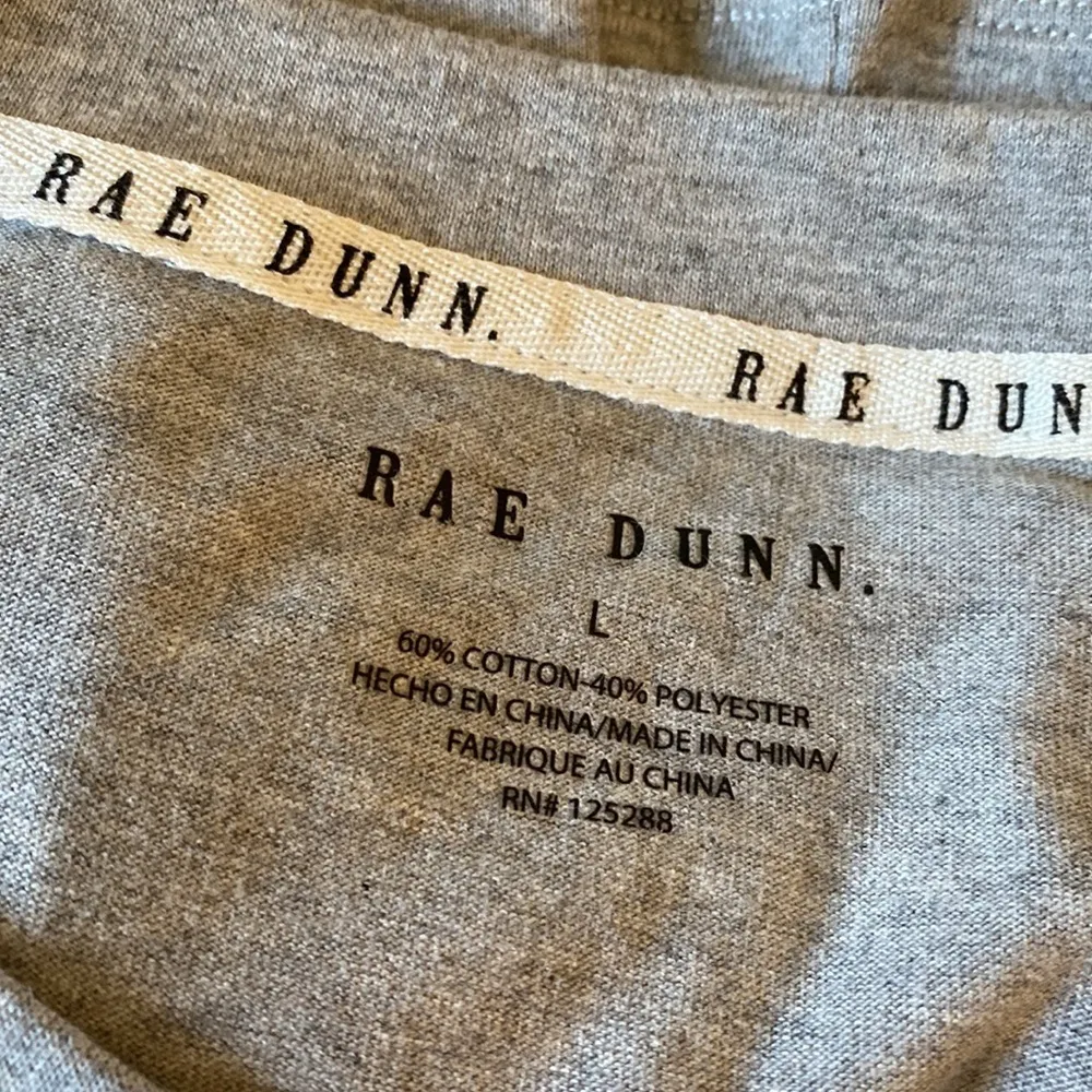 NWT Rae Dunn GIRL BOSS Lt Heather Gray Shirt - Image 5